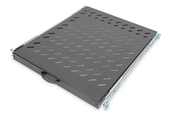 DIGITUS DN-19 TRAY-2-800SW Fachboden schwarz 48,4 x 56,8 cm, 1 St.
