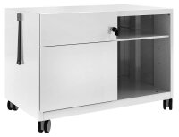 BISLEY Note™ Caddy Rollcontainer lichtgrau 2...