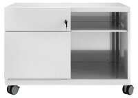 BISLEY Note™ Caddy Rollcontainer lichtgrau 2...