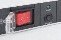 DIGITUS DN-95403 7-fach Steckdosenleiste für Serverschrank 2,0 m schwarz