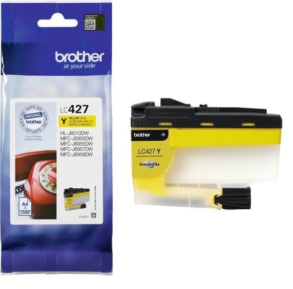 brother LC-427Y gelb Druckerpatrone