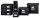 LEITZ Click & Store Aufbewahrungsbox 7,4 l schwarz 21,6 x 28,2 x 16,0 cm, 1 St.