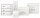 LEITZ Click & Store Aufbewahrungsbox 16,7 l weiß 28,1 x 36,9 x 20,0 cm, 1 St.