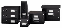 LEITZ Click & Store Aufbewahrungsbox 16,7 l schwarz 28,1 x 36,9 x 20,0 cm, 1 St.