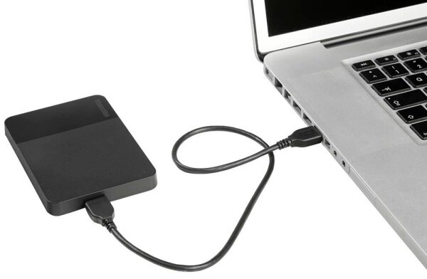 TOSHIBA Canvio Ready 2 TB externe HDD-Festplatte schwarz