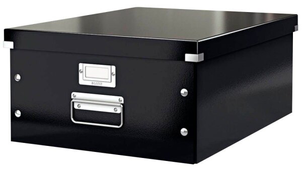 LEITZ Click & Store Aufbewahrungsbox 36,0 l schwarz 36,9 x 48,2 x 20,0 cm, 1 St.