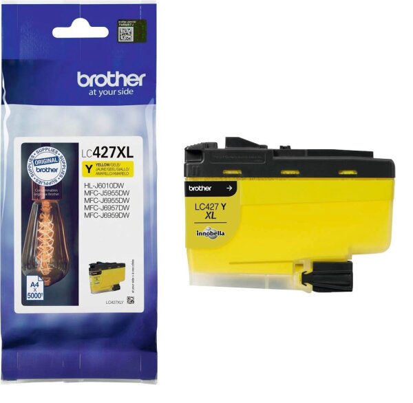 brother LC-427XLY gelb Druckerpatrone