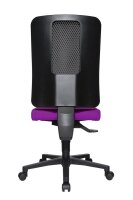 Topstar Bürostuhl Open X (N), OX1000 G030 Stoff lila, Gestell schwarz