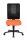 Topstar Bürostuhl Open X (N), OX1000 G040 Stoff orange, Gestell schwarz
