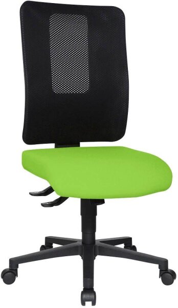 Topstar Bürostuhl Open X (N), OX1000 G050 Stoff grün, Gestell schwarz