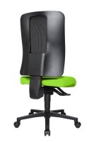Topstar Bürostuhl Open X (N), OX1000 G050 Stoff grün, Gestell schwarz