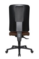 Topstar Bürostuhl Open X (N), OX1000 G080 Stoff braun, Gestell schwarz