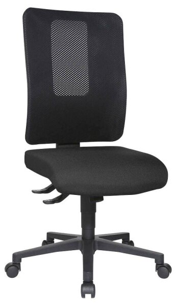 Topstar Bürostuhl Open X (N), OX1000 G200 Stoff schwarz, Gestell schwarz