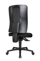 Topstar Bürostuhl Open X (N), OX1000 G200 Stoff schwarz, Gestell schwarz
