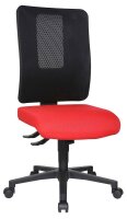 Topstar Bürostuhl Open X (N), OX1000 G210 Stoff rot,...
