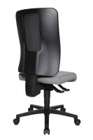 Topstar Bürostuhl Open X (N), OX1000 G230 Stoff grau, Gestell schwarz