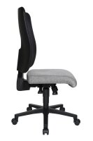 Topstar Bürostuhl Open X (N), OX1000 G230 Stoff grau, Gestell schwarz