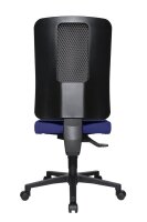 Topstar Bürostuhl Open X (N), OX1000 G260 Stoff blau, Gestell schwarz