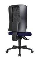 Topstar Bürostuhl Open X (N), OX1000 G280 Stoff blau, Gestell schwarz