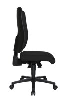 Topstar Bürostuhl Open X (P), OX4000 T20 Stoff schwarz, Gestell schwarz