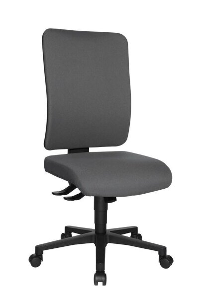 Topstar Bürostuhl Open X (P), OX4000 T23 Stoff grau, Gestell schwarz