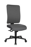 Topstar Bürostuhl Open X (P), OX4000 T23 Stoff grau, Gestell schwarz