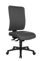 Topstar Bürostuhl Open X (P), OX4000 T23 Stoff grau, Gestell schwarz