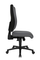 Topstar Bürostuhl Open X (P), OX4000 T23 Stoff grau, Gestell schwarz
