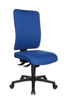 Topstar Bürostuhl Open X (P), OX4000 T26 Stoff blau, Gestell schwarz
