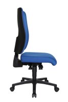 Topstar Bürostuhl Open X (P), OX4000 T26 Stoff blau, Gestell schwarz