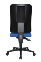 Topstar Bürostuhl Open X (P), OX4000 T26 Stoff blau, Gestell schwarz
