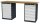 Simplaflex® Systemeinrichter Werkbank C-Line anthrazit, RAL 7016, lichtgrau, RAL 7035 14 Schubladen 200,0 x 60,0 x 96,0 cm