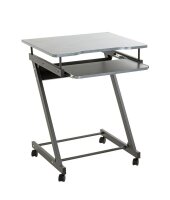 HAKU Möbel PC-Tisch mit Rollen anthrazit 60,0 x 49,0...