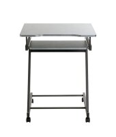 HAKU Möbel PC-Tisch mit Rollen anthrazit 60,0 x 49,0...