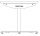 Simplaflex® Systemeinrichter Werkbank ecoliner anthrazit, RAL 7016 150,0 x 60,0 x 65,0 - 130,0 cm