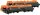 KMP 1248,0021  schwarz Toner kompatibel zu brother 2x TN-242BK, 2er-Set