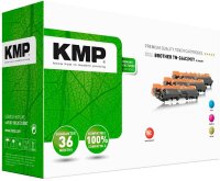 KMP 1248,3030  cyan, magenta, gelb Toner kompatibel zu...
