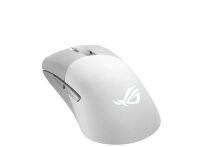 ASUS ROG Keris Wireless AimPoint Gaming-Maus kabellos weiß, silber