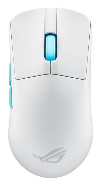 ASUS ROG Harpe Ace Aim Lab Edition Gaming-Maus kabellos weiß