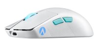 ASUS ROG Harpe Ace Aim Lab Edition Gaming-Maus kabellos weiß