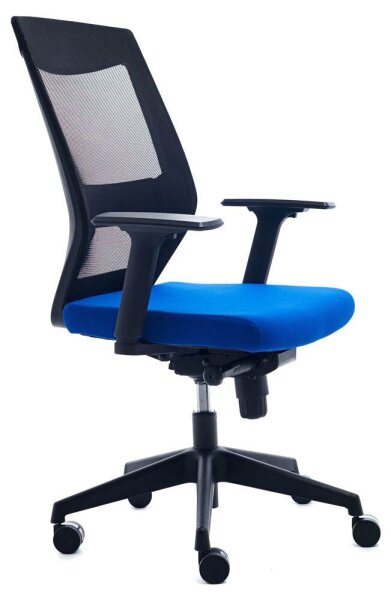 rocada Bürostuhl, RD-908/3 Stoff blau, Gestell schwarz