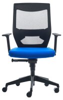 rocada Bürostuhl, RD-908/3 Stoff blau, Gestell schwarz