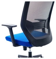 rocada Bürostuhl, RD-908/3 Stoff blau, Gestell schwarz