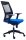 rocada Bürostuhl, RD-908/3 Stoff blau, Gestell schwarz