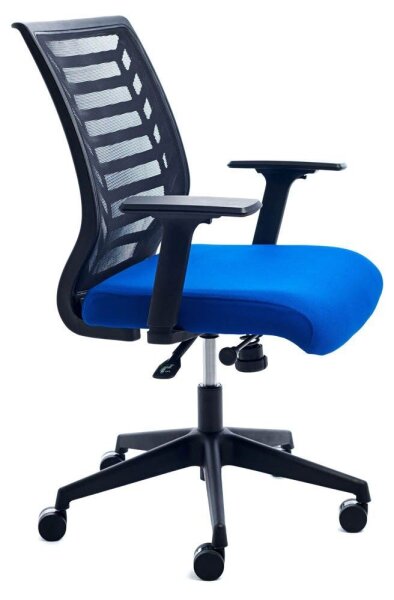rocada Bürostuhl, RD-907/3 Stoff blau, Gestell schwarz