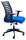 rocada Bürostuhl, RD-907/3 Stoff blau, Gestell schwarz