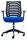 rocada Bürostuhl, RD-907/3 Stoff blau, Gestell schwarz