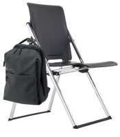 rocada Klappstühle RD-992 schwarz Kunststoff, 2 St.