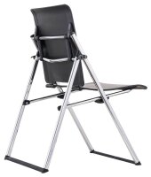 rocada Klappstühle RD-992 schwarz Kunststoff, 2 St.