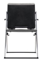 rocada Klappstühle RD-992 schwarz Kunststoff, 2 St.